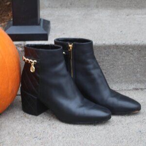 MK Michael Kors Leather Booties